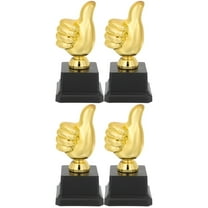 Set of Up Trophy Bulk Toys and Ornaments for Prizes, Awards for Adults and Children, Party and Event Supplies