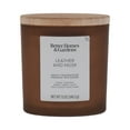 thumbnail image 4 of Better Homes and Gardens Leather and Musk Scented 2-Wick Frosted Jar Candle 12oz., 4 of 10
