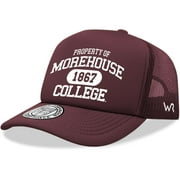 Morehouse College Maroon Tigers Property Foam Trucker Hats Maroon