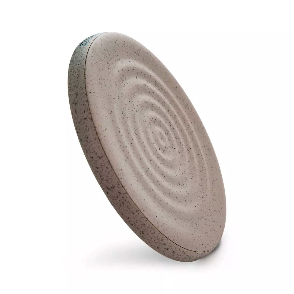 TYLT Ripple | Portable Wireless Charger for iPhone 15/14/13/12/11 Series, Android, AirPods, and Other Qi Compatible Devices, Fast Wireless Charging Up to 15W | Gray