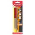 thumbnail image 1 of Lapices Maped Duo Grafito - Rojo + 1 grafito Blackpeps 3 piezas, 1 of 4