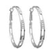 thumbnail image 3 of 1 par de grandes aros pendientes de diamantes de imitación colgante delgado elegante pendientes de diamantes de imitación de la boda de las mujeres accesorios de joyería pendientes para las mujeres, 3 of 8