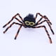 thumbnail image 2 of Decoración de araña, Decoración de fiesta de Halloween, Prop de Orange, 2 of 2