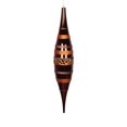 thumbnail image 1 of Vickerman 22" Leopard Print Shatterproof Commercial Christmas Drop Ornament, 1 of 1