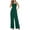Green, variant on One Piece Jumpsuits for Women Dressy Casual Sleeveless Crewneck Wide Leg Rompers Jumpers Vacation Summer Outfits Green L