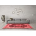thumbnail image 3 of Ahgly Company Indoor Rectangle Medallion Red Traditional Area Rugs, 5' x 7', 3 of 4