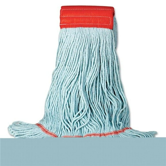 Boardwalk BWK1400MCT EchoMop with Looped-End Wet Head, Blue - Medium