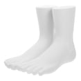 thumbnail image 6 of FRCOLOR 2pcs Plastic Mannequin Foot Display Stand Five-Toe Foot Model For Socks Shoes Jewelry For Retail Stores Photography Props White, 6 of 8