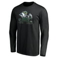 thumbnail image 2 of Men's Black Notre Dame Fighting Irish Midnight Mascot Long Sleeve T-Shirt, 2 of 3