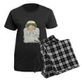 thumbnail image 5 of CafePress - Christmas Cute Baby Angel Praying Pajamas - Women's Short Sleeve Print T-Shirt and Pants Dark Cotton Pajama Set, 5 of 7