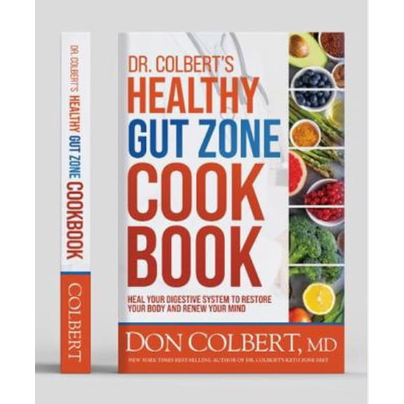 Pre-Owned Dr. Colbert's Healthy Gut Zone Cookbook (Hardcover) 1737829088 9781737829089