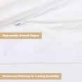 thumbnail image 6 of 4 Pack Ultra Soft Waterproof Pillow Protectors with Zipper, Machine Washable Water Resistant Toddler Pillow Cases, Toddler Size, 13" x 18", White, 6 of 11