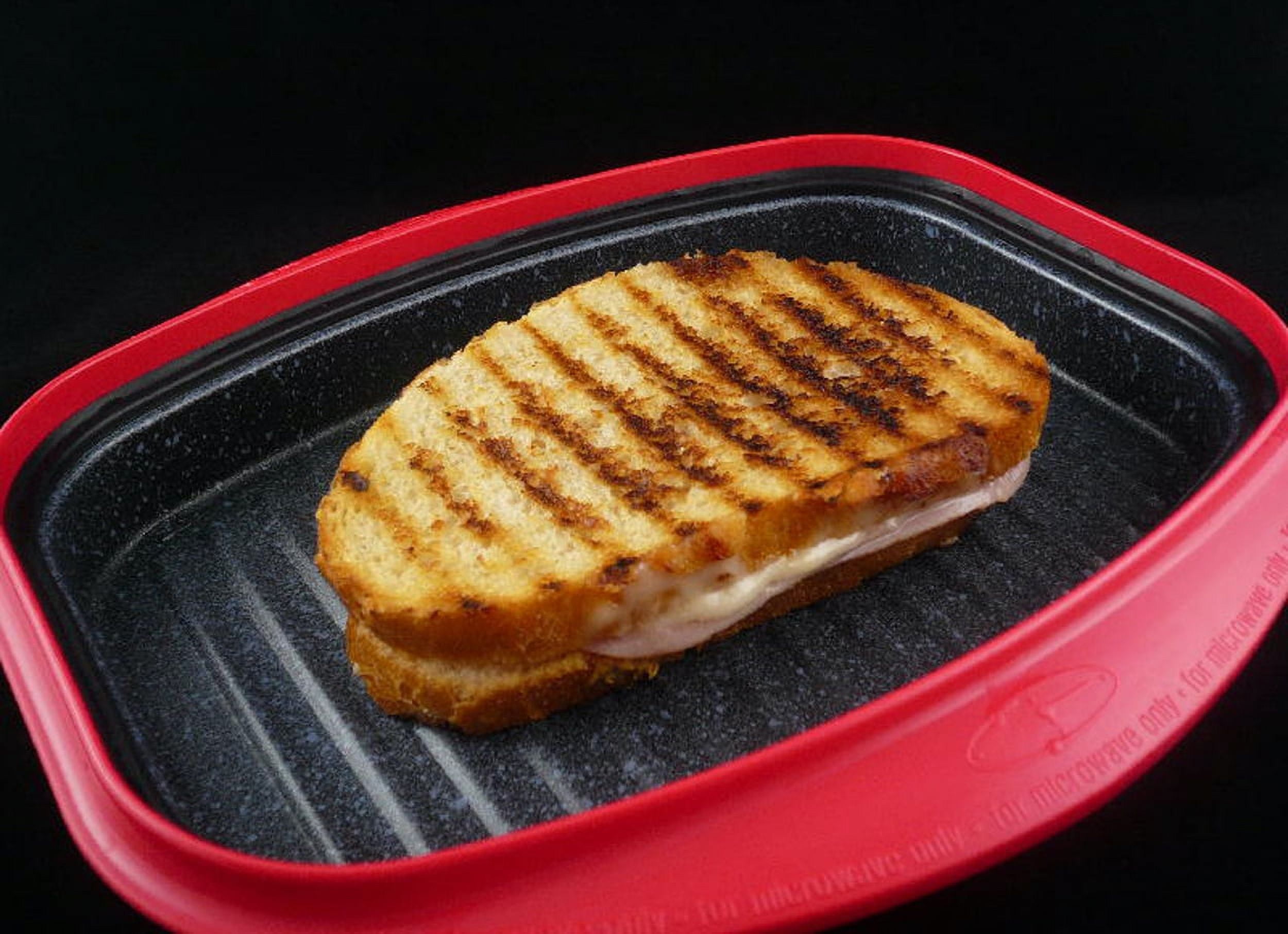microHearth Microwave Non Stick Grill Pan
