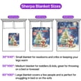 thumbnail image 5 of Merry Christmas and Happy New Year Santa Poodle Holiday Xmas Winter 2025 Cozy Sherpa Blanket Poodles Dog Lover Gifts Idea Warm Soft Throw Blanket - 00024, 5 of 5