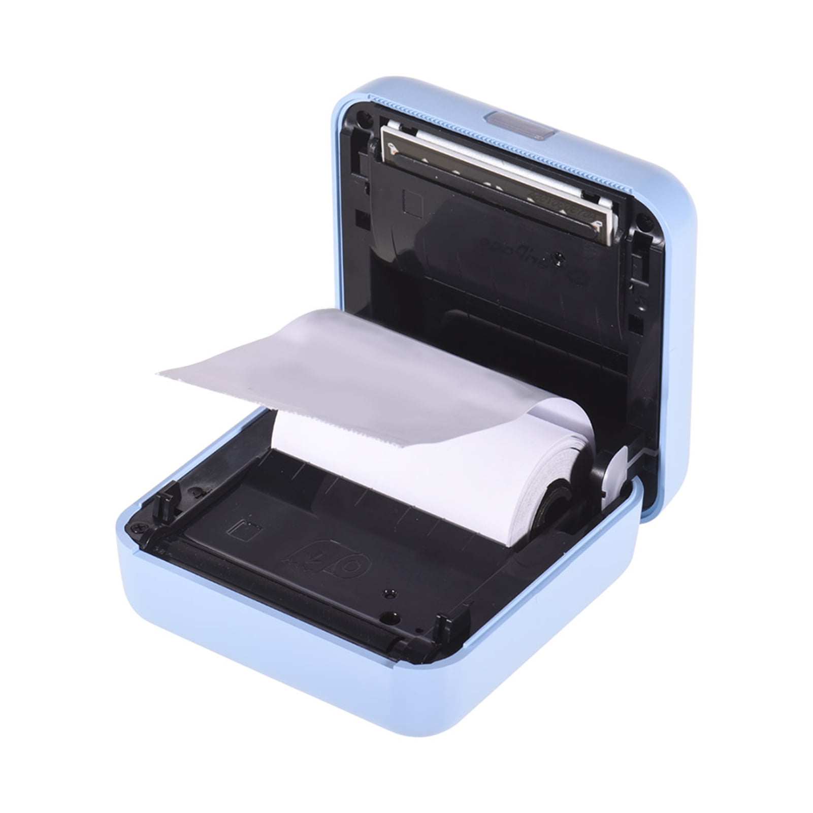 30mm Aibesy PeriPage Mini Fotodrucker Wireless BT Thermodrucker Bildetiketten Memo Quittungspapierdrucker 6 Rollen Klebeetikettenpapier 57 