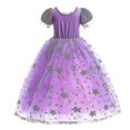 thumbnail image 2 of Vestido de princesa Rapunzel para niñas, vestidos morados elegantes, disfraz de carnaval elegante, vestidos de noche para graduación, vestidos de juego de rol de Halloween, 2 of 3