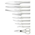 thumbnail image 2 of Hampton Forge Fuji 15-Piece Stainless Steel Kitchen Knife Block Set, Silver, 2 of 6