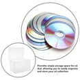 thumbnail image 4 of Caja transparente para guardar CD y DVD, organizador de discos compactos para cómics, álbumes y películas., 4 of 6
