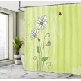 thumbnail image 5 of Ambesonne Daisy Shower Curtain, Chamomile Ladybugs Art, 69"Wx75"L, Multicolor, 5 of 5