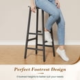 thumbnail image 5 of Gelloan Bar Stools, Barstools Set of 2,Counter Height Barstools,27.7" Bar Stools for Kitchen Island, Industrial Bar Chairs, for Dining Room, Kitchen, Bar,Black, 5 of 6