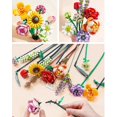 thumbnail image 3 of Ramo de bloques de construcción NQ arreglo floral decorativo 18 flores, 3 of 4