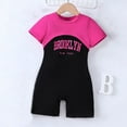 thumbnail image 2 of Girls Summer Outfits Size 7/8 Round Neck Print Shorts Outfits Clothes Cotton Outfits Short Sport T-Shirt and Shorts Set 2 Piece Clothes Set Children Kid Girls, 2 of 6