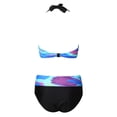 thumbnail image 4 of Eashery Womens Swimsuits Two Piece 2-Piece Tummy Control Tankini Blue L, 4 of 4