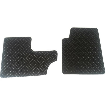 Kenworth T600 60 T800 W900 Black Rubber Floor Mats Fits