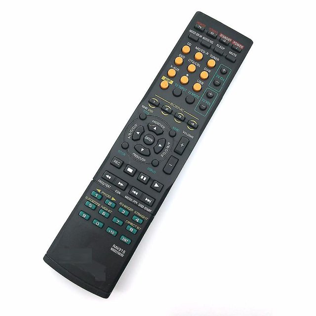 Control remoto yamaha rav315 para receptor de audio av yht380 wj409300 htr-6040 dsp-ax450 (hy)