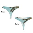 thumbnail image 3 of Fotbe Vintage Surf Van Beach Tanga Sin Costuras para Mujer con Estampado – Panties Invisibles, Transpirables y Cómodos para Uso Diario-Small, 3 of 6