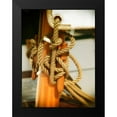 thumbnail image 2 of Plank, Savanah 12x14 Black Modern Framed Museum Art Print Titled - Sailboat cleat, 2 of 5