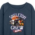 thumbnail image 3 of Hot Wheels - Halloween - Skeleton Crew - Women's Lightweight French Terry Long Sleeve Shirt, 3 of 5