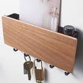 thumbnail image 4 of Estante Organizador De Correo Para Llaves Montado En La Pared, Apariencia Exquisita, Fácil De Instalar, Para Decoración De Entrada, ABS Y Material De, 4 of 7