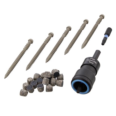 Pro Plug® PVC/Comp - Epoxy Kit 10 x 2-3/4" 150 165 100 lf Trex® Winchester Grey