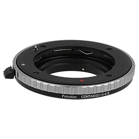 UPC: 0812759014654 | Fotodiox CntxG-MFT Lens Mount Adapter – Contax G SLR Lens To Micro Four Thirds Mount Mirrorless Camera Body with Built in Focus Control Dial