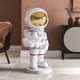 thumbnail image 4 of Estatua de astronauta coleccionable, artesanía, juguetes educativos preescolares, astronauta Blanco, 4 of 9