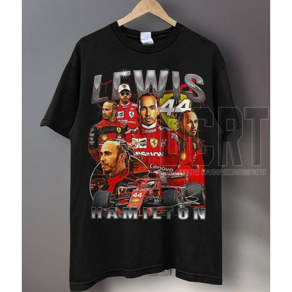 Comfort Colors Lewis Hamilton T-Shirt, Formula One shirt, Classic 90s Racing Graphic Tee , Unisex