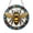 Acrylic 3.5 Inch, variant on Stained Glass Suncatcher Bumble Bee Design with Floral Border, Nature Inspired Window Hanging Decor for Garden Room, Bright Home Accent Gift
