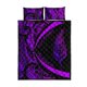 thumbnail image 5 of Juego de Cama Edredón Maorí Estilo Círculo, Violeta, 5 of 5