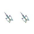 thumbnail image 1 of Scienceny Tijeras profesionales de costura y costura de acero inoxidable para corte de precisión Tijeras de sastre de color de colores 2Conjunto, 1 of 6
