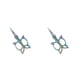 thumbnail image 2 of Kenally Tijeras de costura profesionales de acero inoxidable para sastres y costura, tijeras de bordado duraderas de colores 2Conjunto, 2 of 6