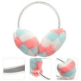 thumbnail image 2 of Miangastore Earmuffs Plush 1Pcs 6.7X6.3In Heart Shaped Cute Design For Winter Season, 2 of 9