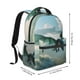 thumbnail image 2 of Balery Cloud Sky Green Dragon Mochila Escolar Impresa, Mochila Ligera para Viajes Casual, Mochila Duradera y Cómoda Multifuncional, Mochila para Laptop-One Size, 2 of 5