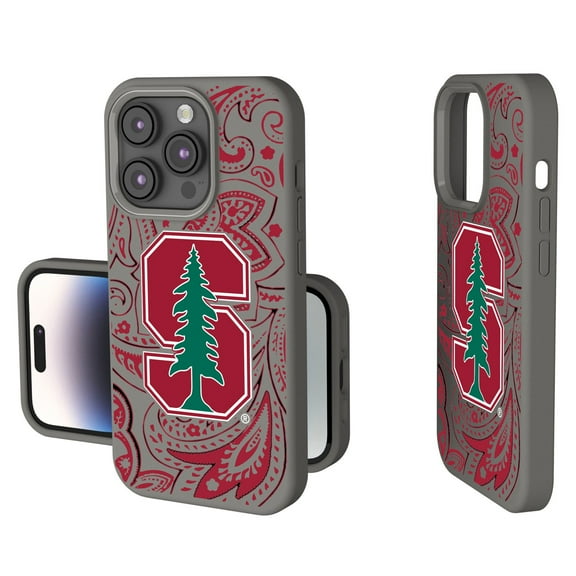 Stanford Cardinal Paisley iPhone Soft Touch Case