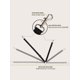 thumbnail image 5 of 1pc black Retractable Pet Car Seat Belt, 5 of 5