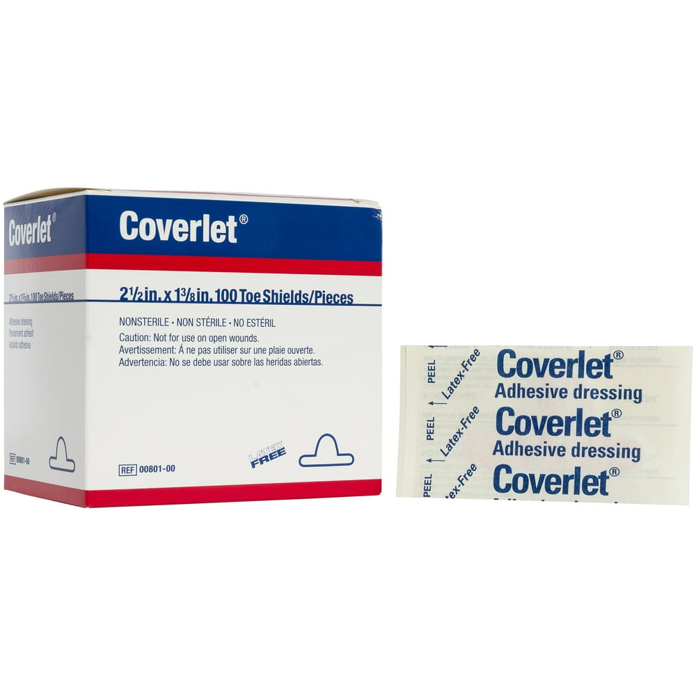 Coverlet Toe Bandages 100 ct