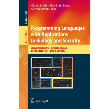 Programming Languages with Applications to Biology and Security -
