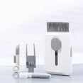 thumbnail image 1 of Keyboard Cleaning Brush, Computer Dusting Soft Bristle Brush, Cell Phone Crevice Cleaner, Headphone Cleaning Pen, Laptop Cleaning Kit, Multifunctional, Compact Portable, ABS Material, White, 1 of 7