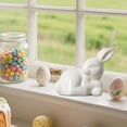 thumbnail image 3 of Mefallenssiah Mini Cute White Living Room Bedroom Desktop Easter Ceramic Home Decor, 3 of 6