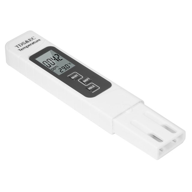 3 In 1 Water Quality Tester, Water Quality Detector, High Accuracy For Field Operation Household